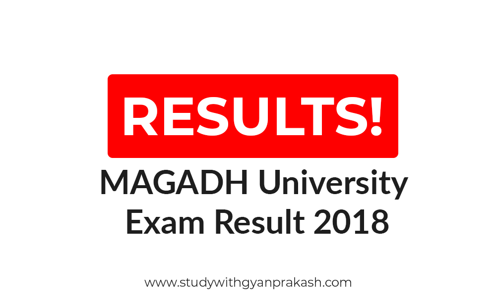MAGADH University Exam Result 2018