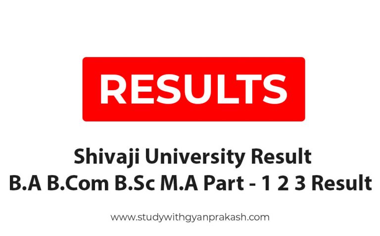 phd result shivaji university